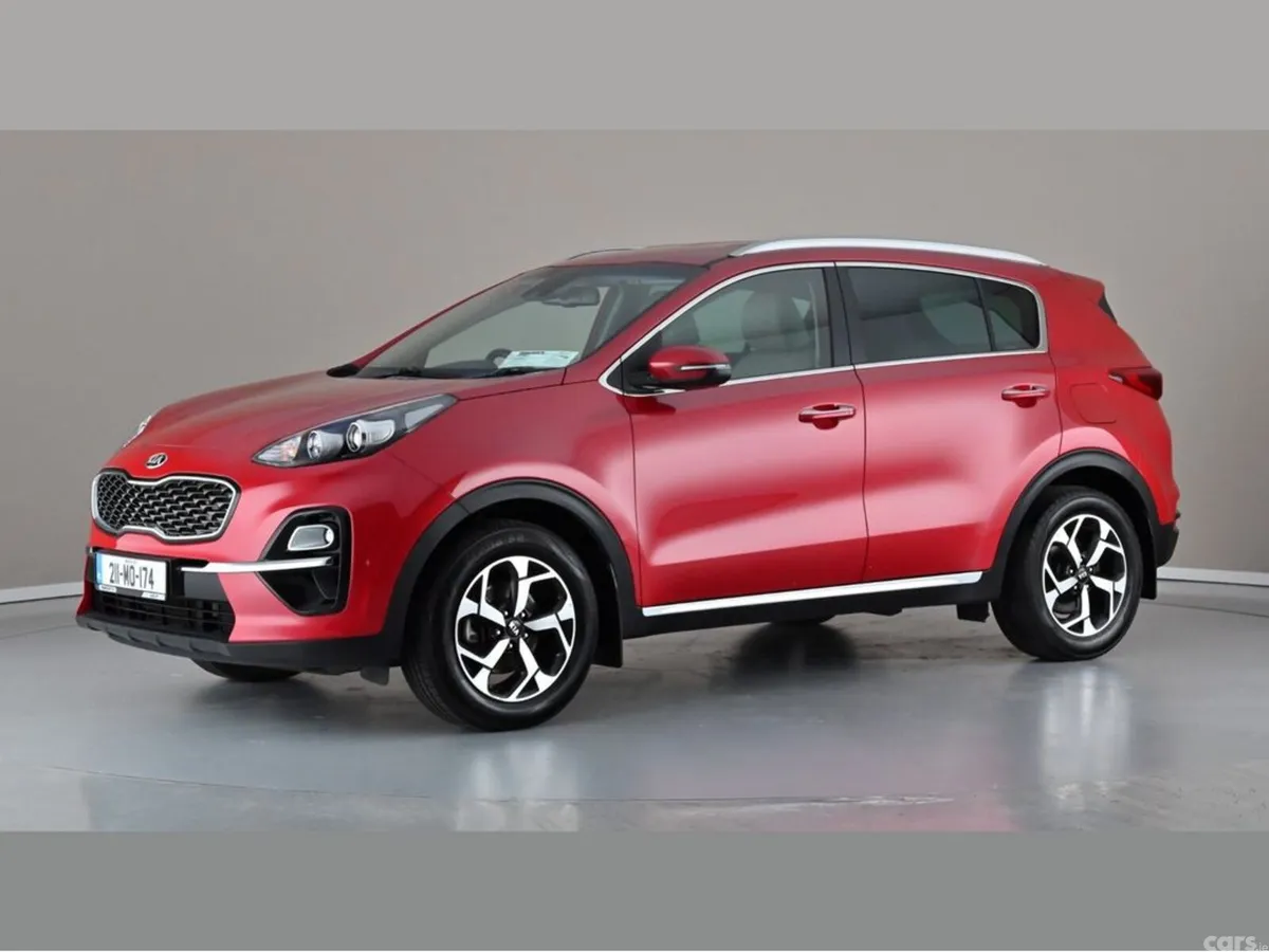 Kia Sportage SUV, Diesel Hybrid, 2021, Red