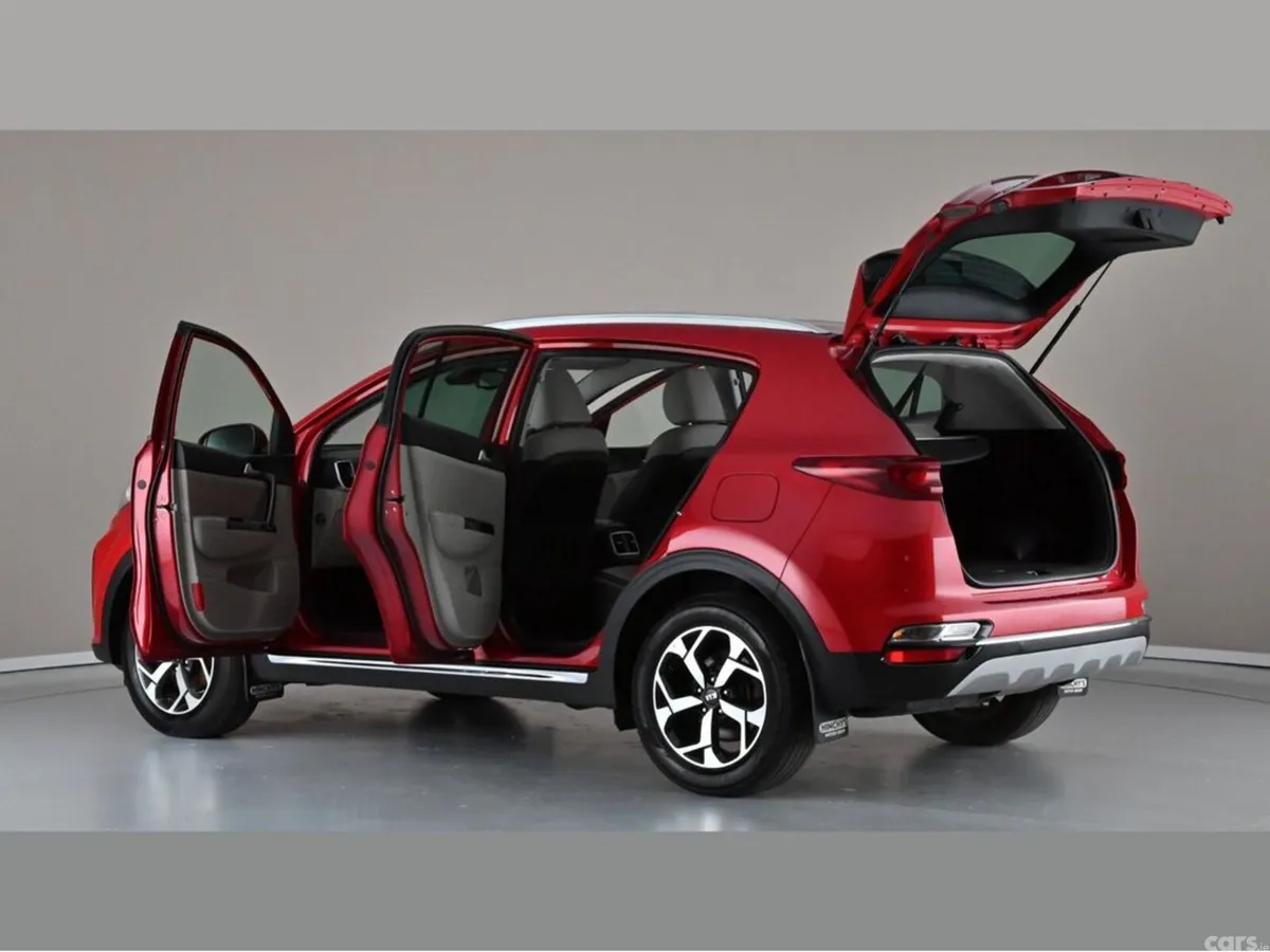 Kia Sportage SUV, Diesel Hybrid, 2021, Red