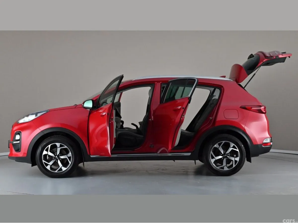 Kia Sportage SUV, Diesel Hybrid, 2021, Red