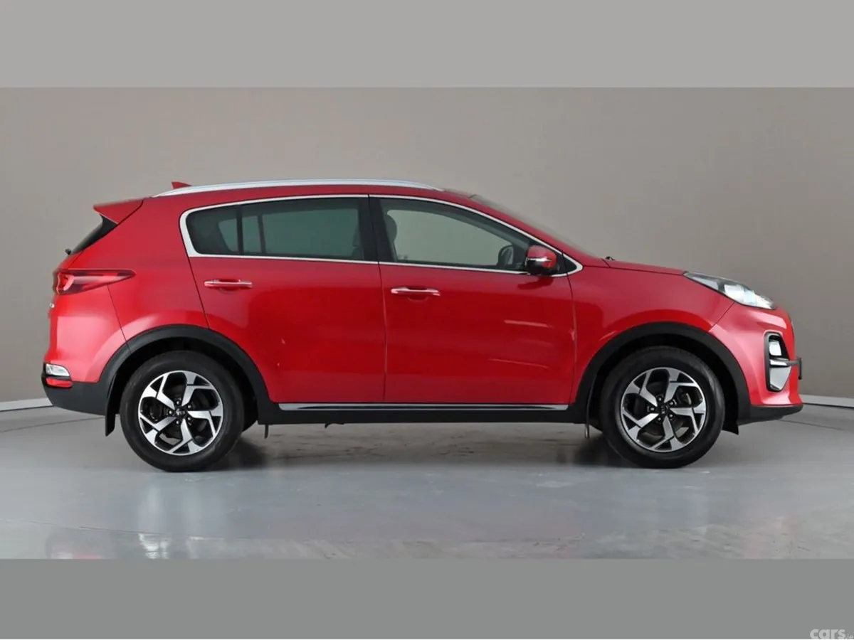 Kia Sportage SUV, Diesel Hybrid, 2021, Red