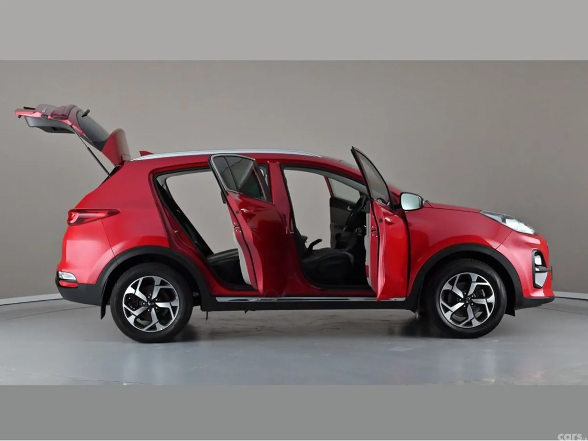 Kia Sportage SUV, Diesel Hybrid, 2021, Red