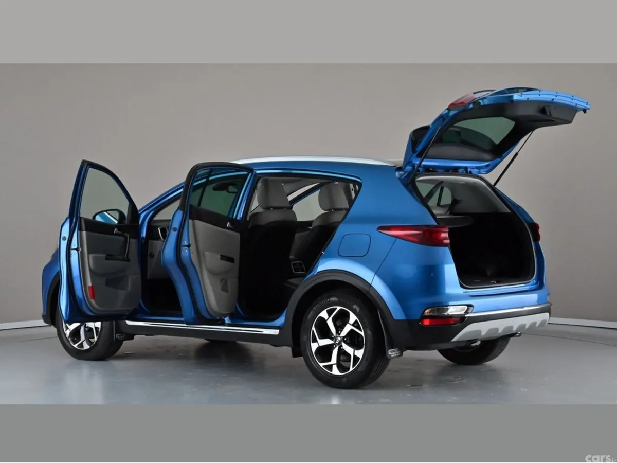 Kia Sportage SUV, Diesel Hybrid, 2020, Blue