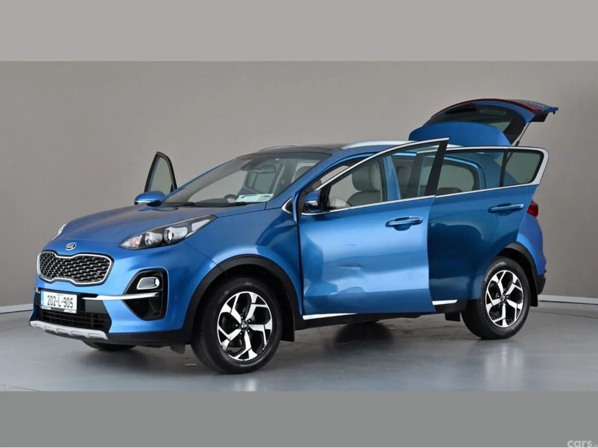 Kia Sportage SUV, Diesel Hybrid, 2020, Blue
