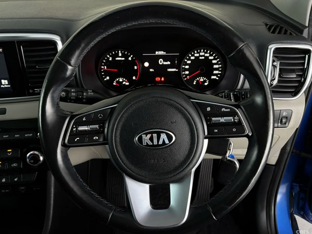 Kia Sportage SUV, Diesel Hybrid, 2020, Blue