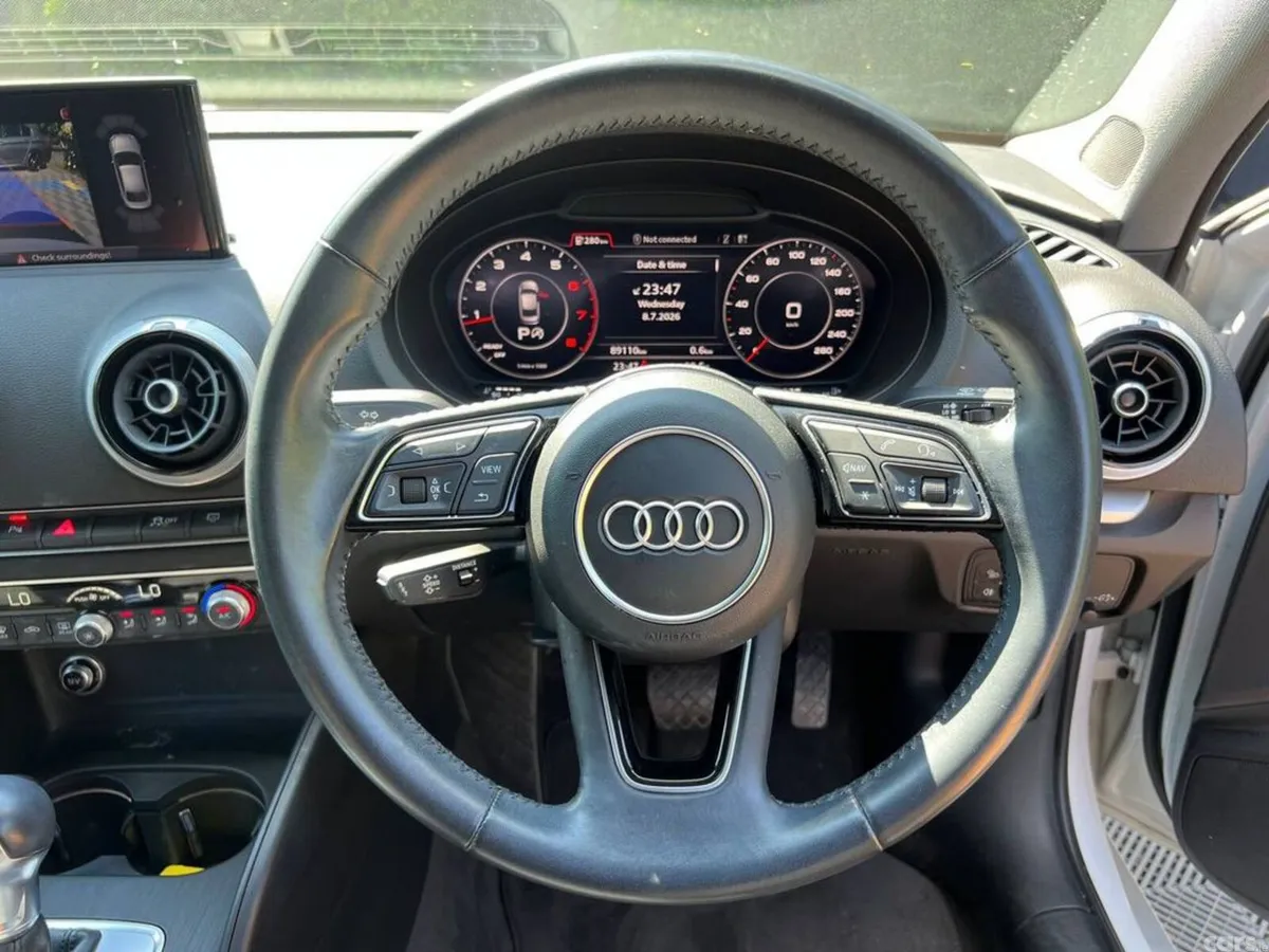 Audi A3 Saloon, Petrol, 2019, White