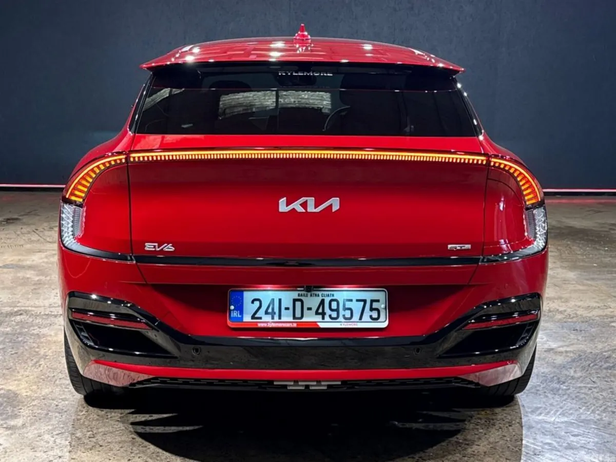Kia EV6 Hatchback, Electric, 2024, Red