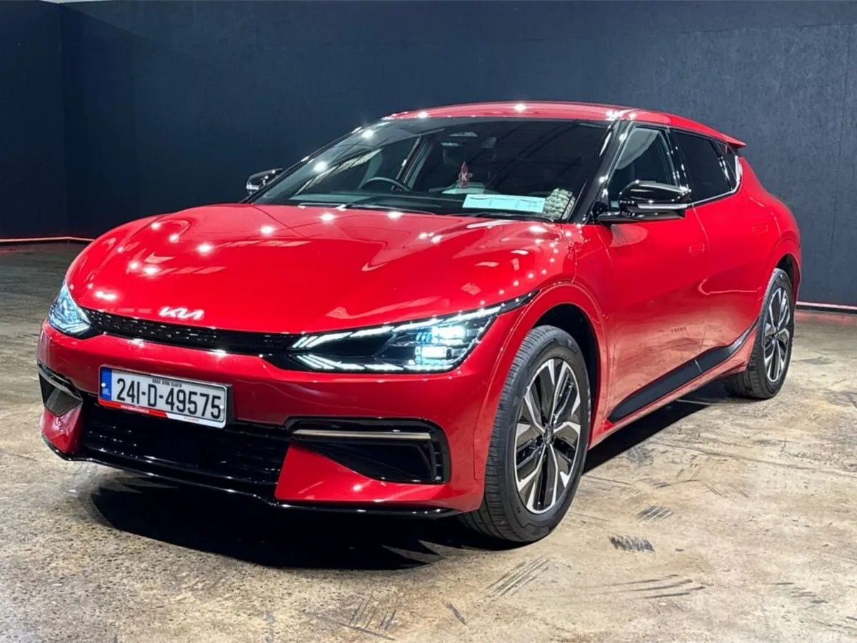 Kia EV6 Hatchback, Electric, 2024, Red