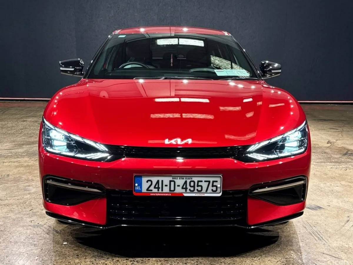 Kia EV6 Hatchback, Electric, 2024, Red