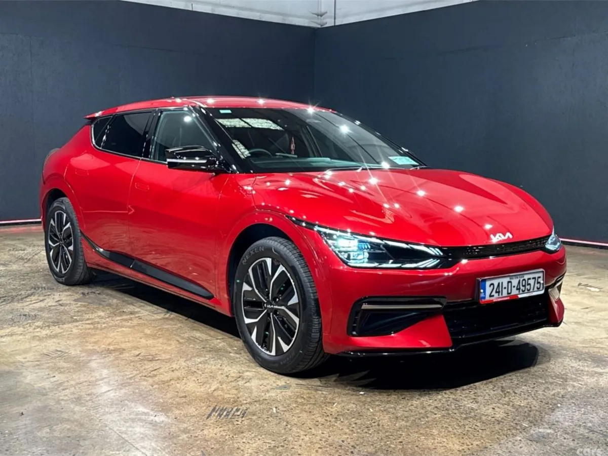 Kia EV6 Hatchback, Electric, 2024, Red
