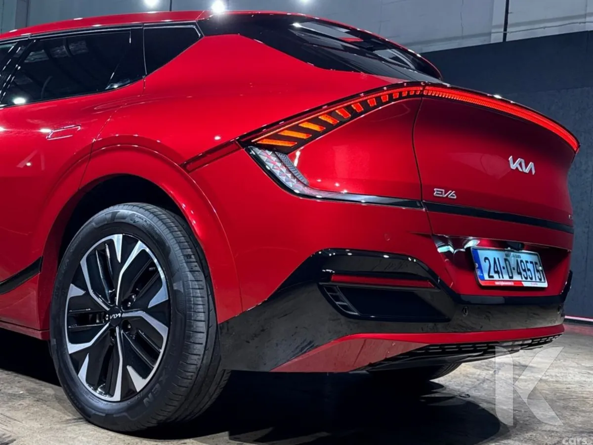 Kia EV6 Hatchback, Electric, 2024, Red