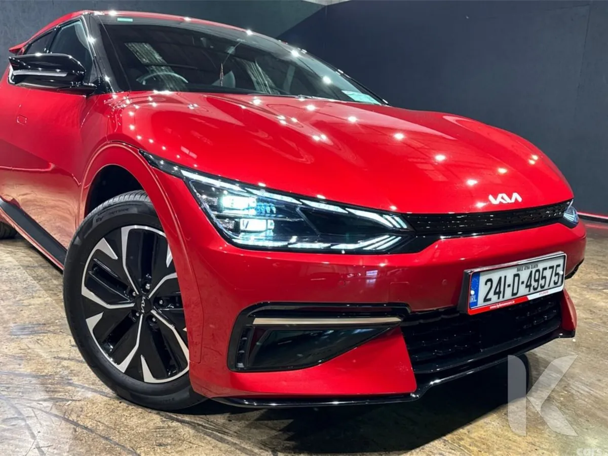 Kia EV6 Hatchback, Electric, 2024, Red