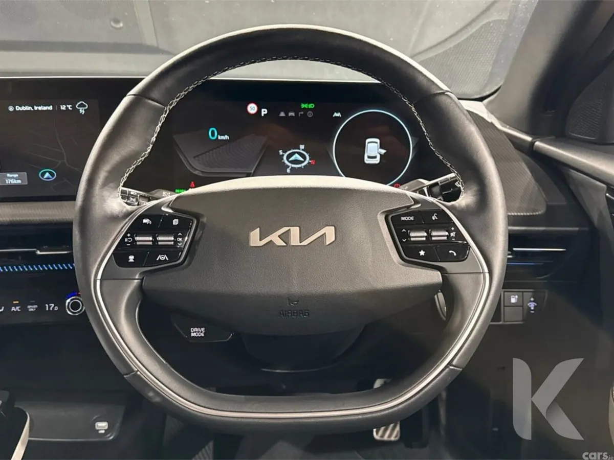 Kia EV6 Hatchback, Electric, 2024, Red