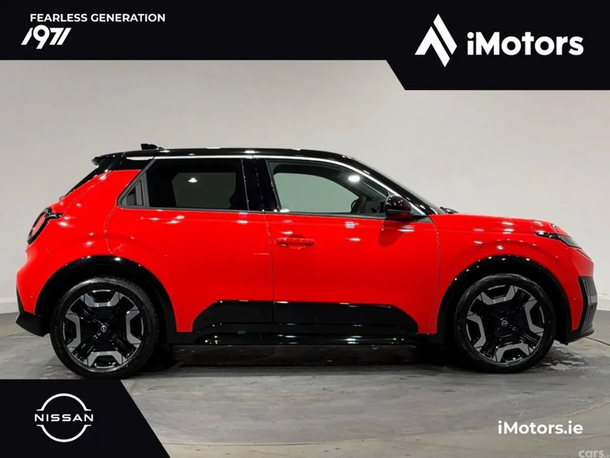 Nissan Micra Hatchback, Electric, 2027, Red