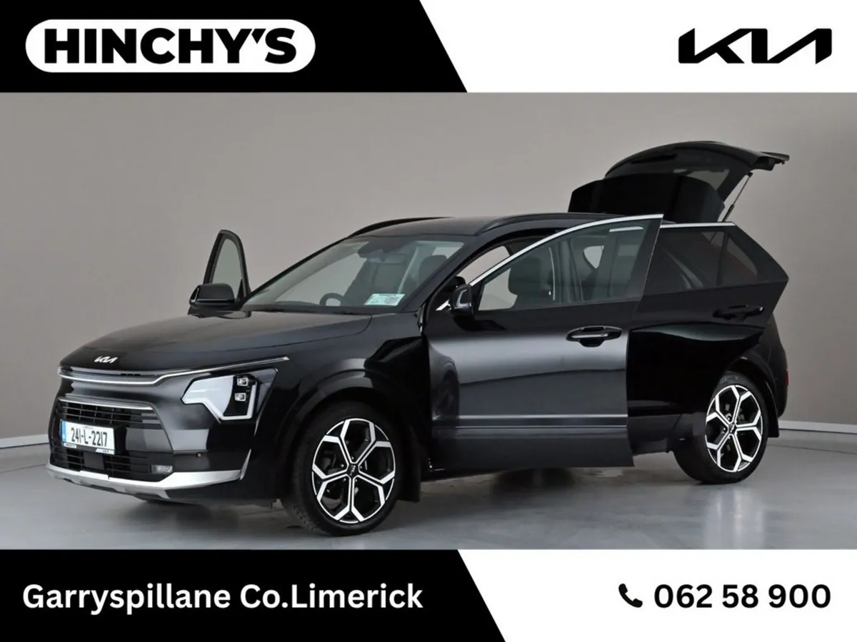 Kia Niro Hatchback, Petrol Hybrid, 2024, Black