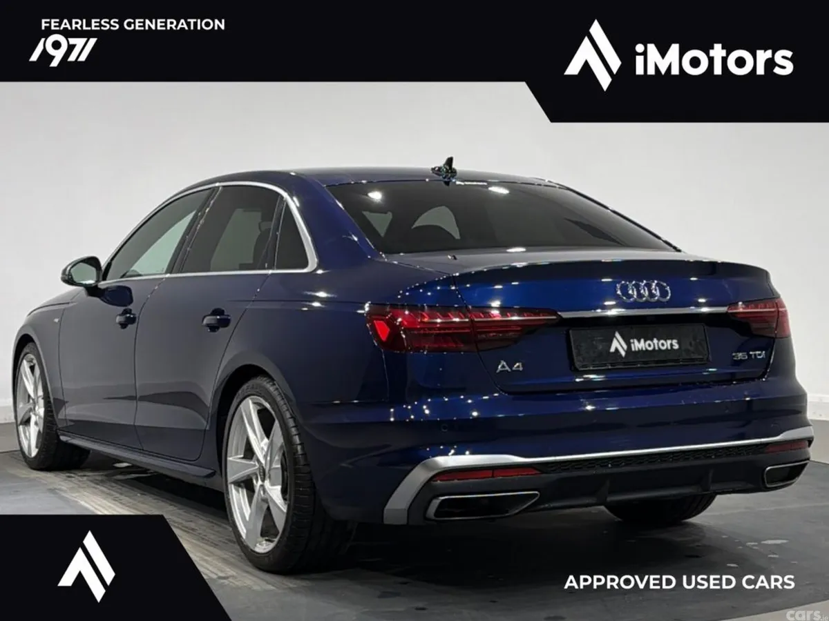 Audi A4 Saloon, Diesel, 2022, Blue