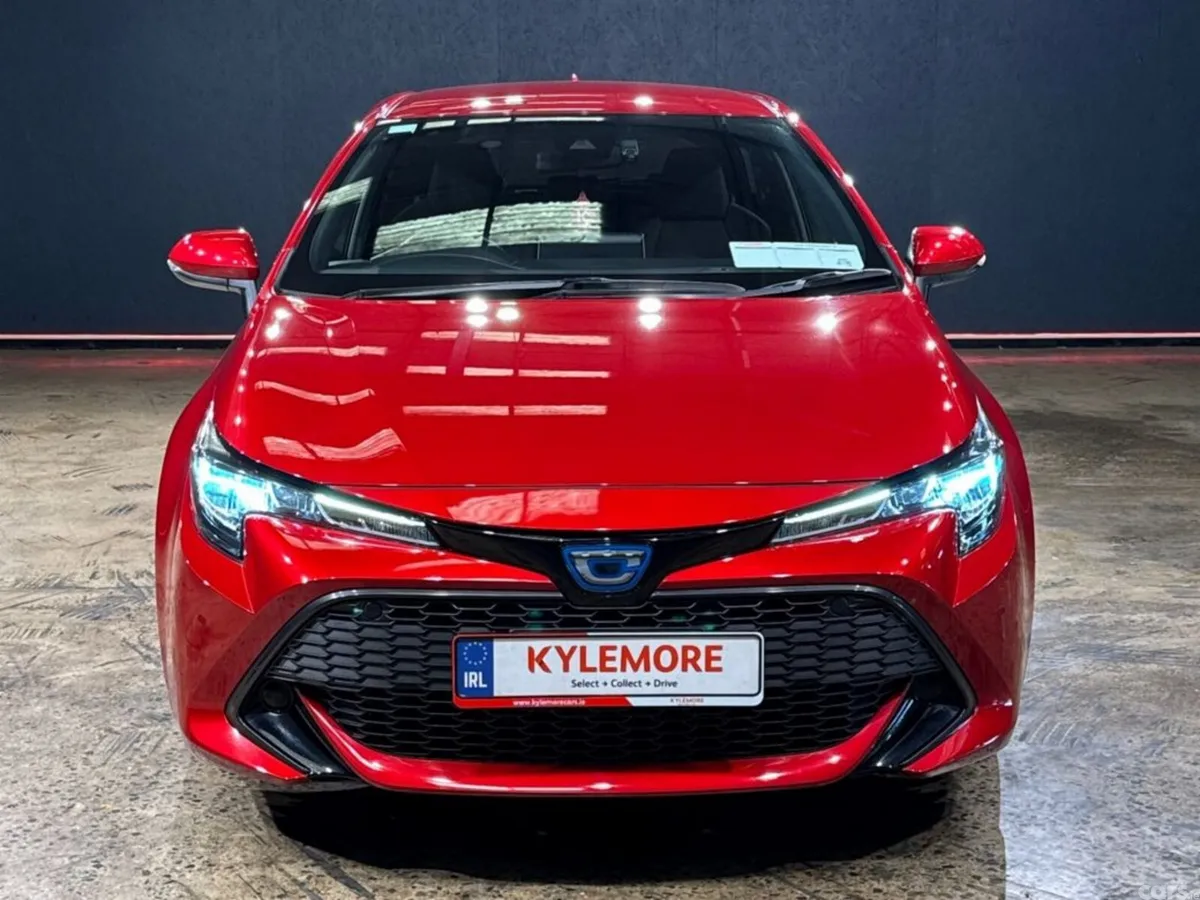 Toyota Corolla Hatchback, Petrol Hybrid, 2021, Red