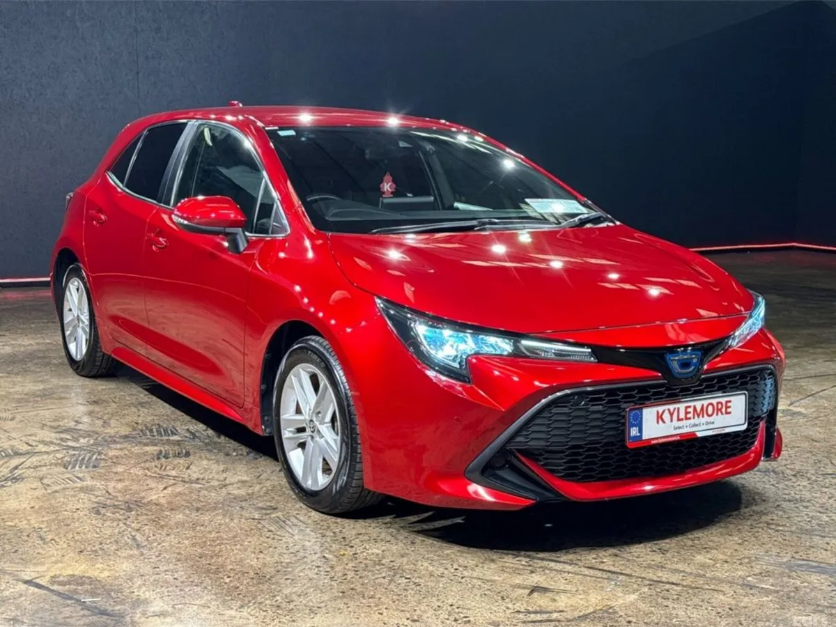 Toyota Corolla Hatchback, Petrol Hybrid, 2021, Red