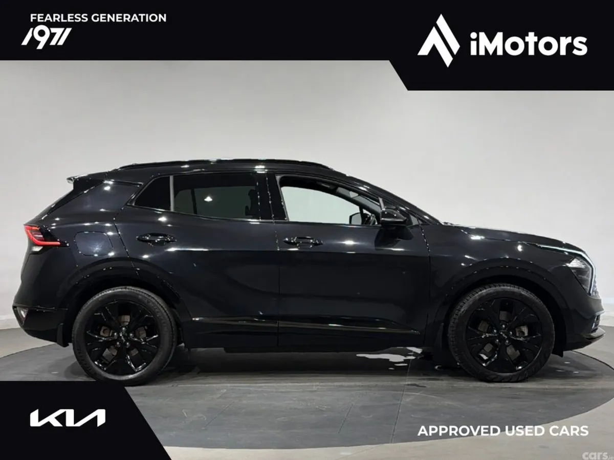 Kia Sportage SUV, Petrol Plug-in Hybrid, 2025, Black