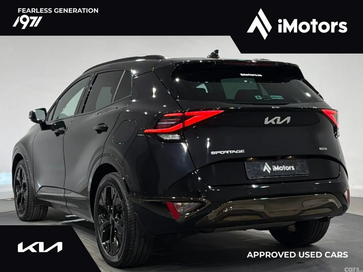 Kia Sportage SUV, Petrol Plug-in Hybrid, 2025, Black