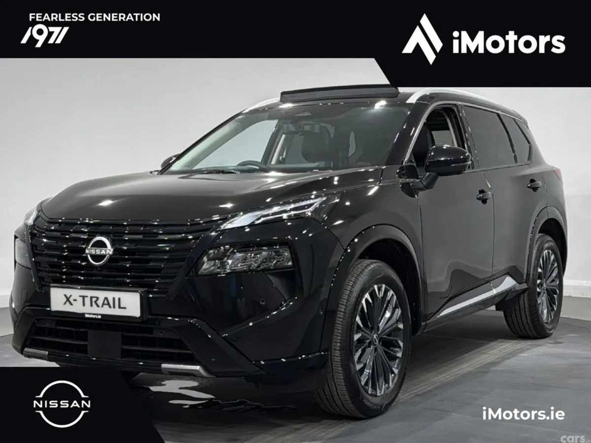 Nissan X-Trail SUV, Petrol Hybrid, 2027, Black
