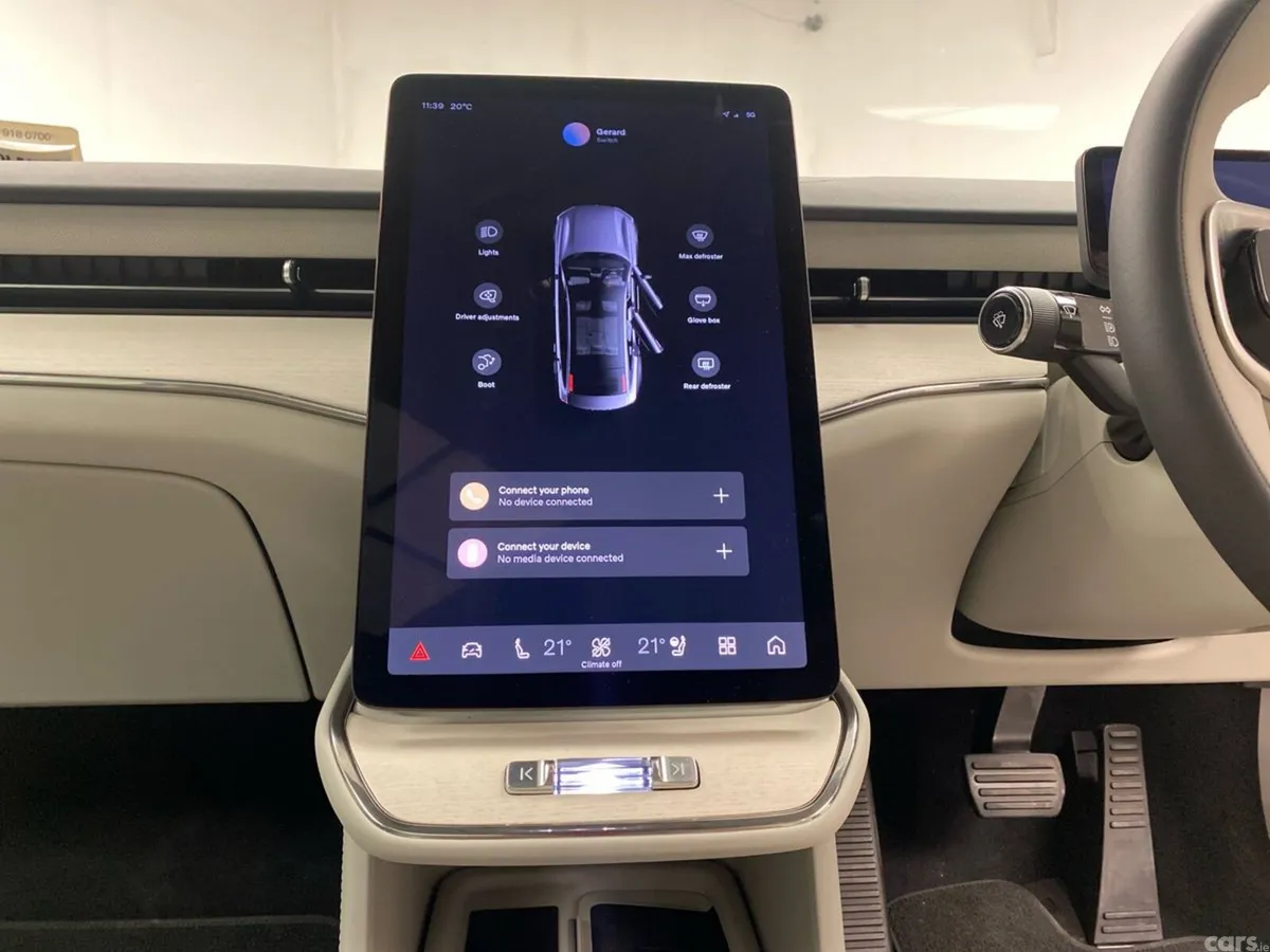 Volvo ES90 Saloon, Electric, 2026, Grey