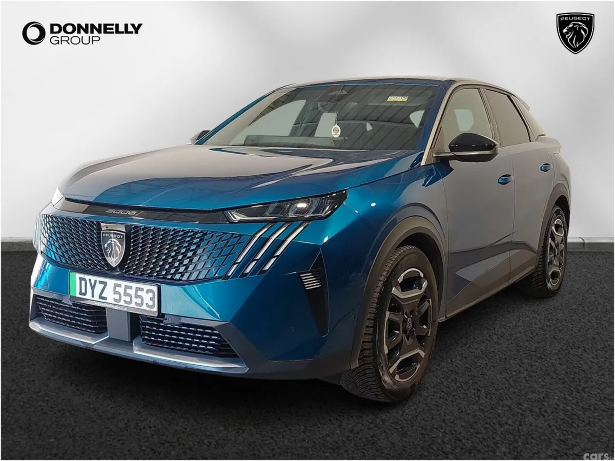 Peugeot 3008 Estate, Electric, 2025, Blue