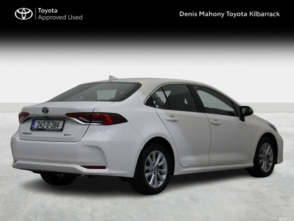 Toyota Corolla Saloon, Petrol Hybrid, 2024, White