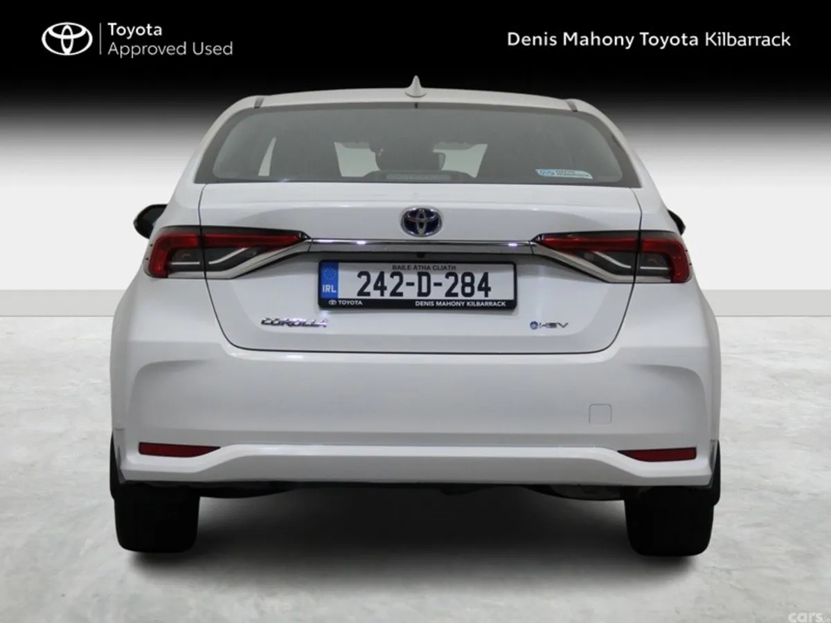Toyota Corolla Saloon, Petrol Hybrid, 2024, White