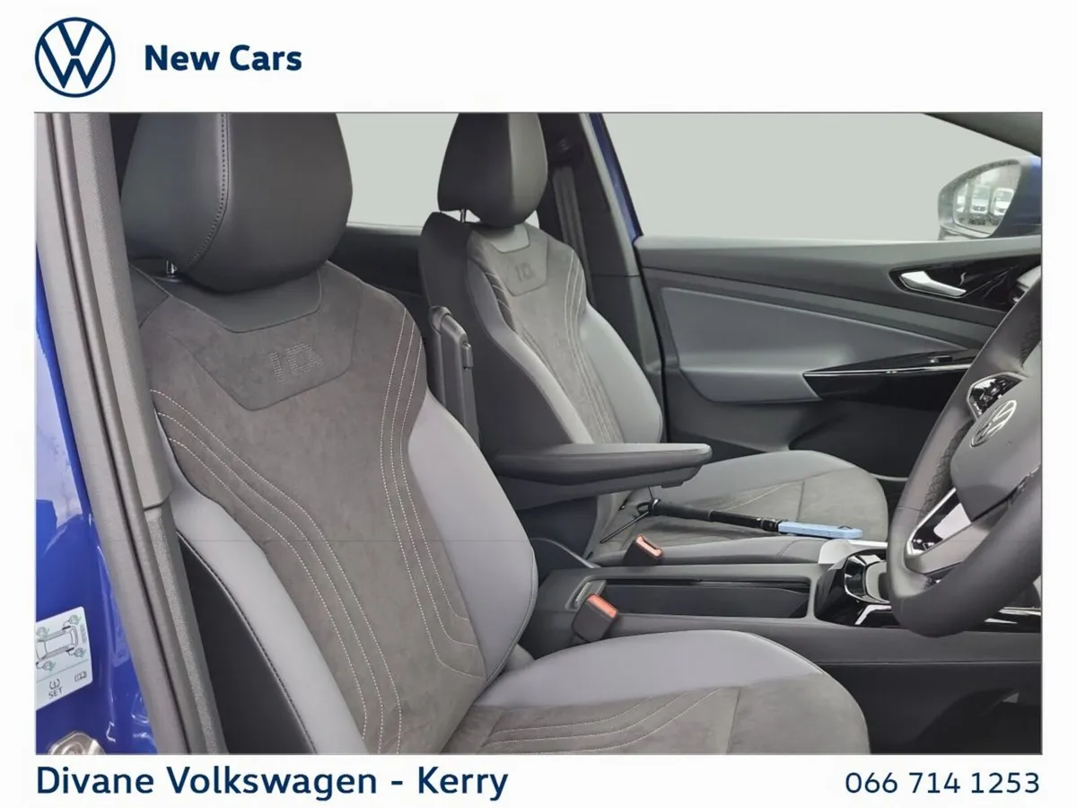 Volkswagen ID.4 SUV, Electric, 2027, Blue