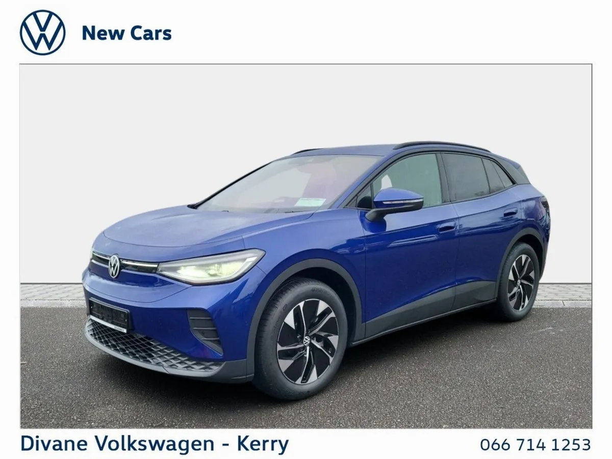 Volkswagen ID.4 SUV, Electric, 2027, Blue