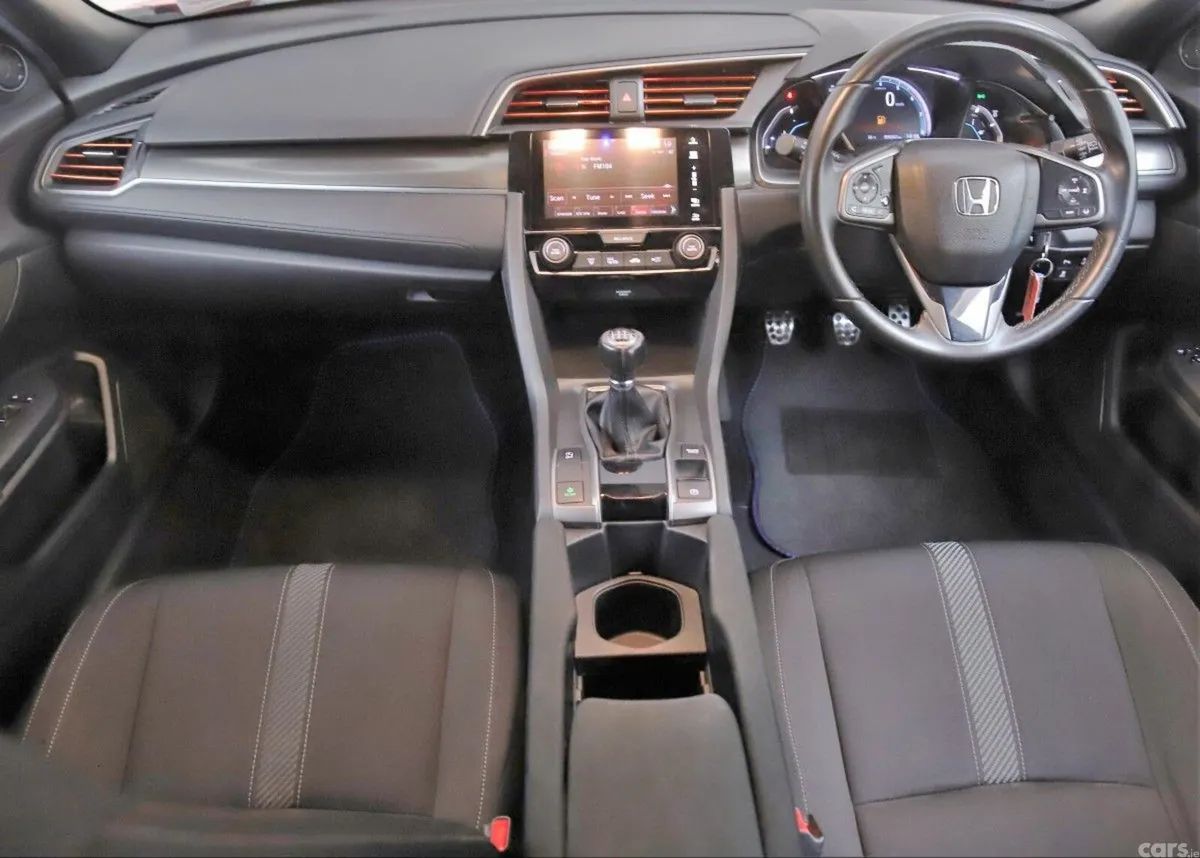 Honda Civic Hatchback, Petrol, 2019, Red