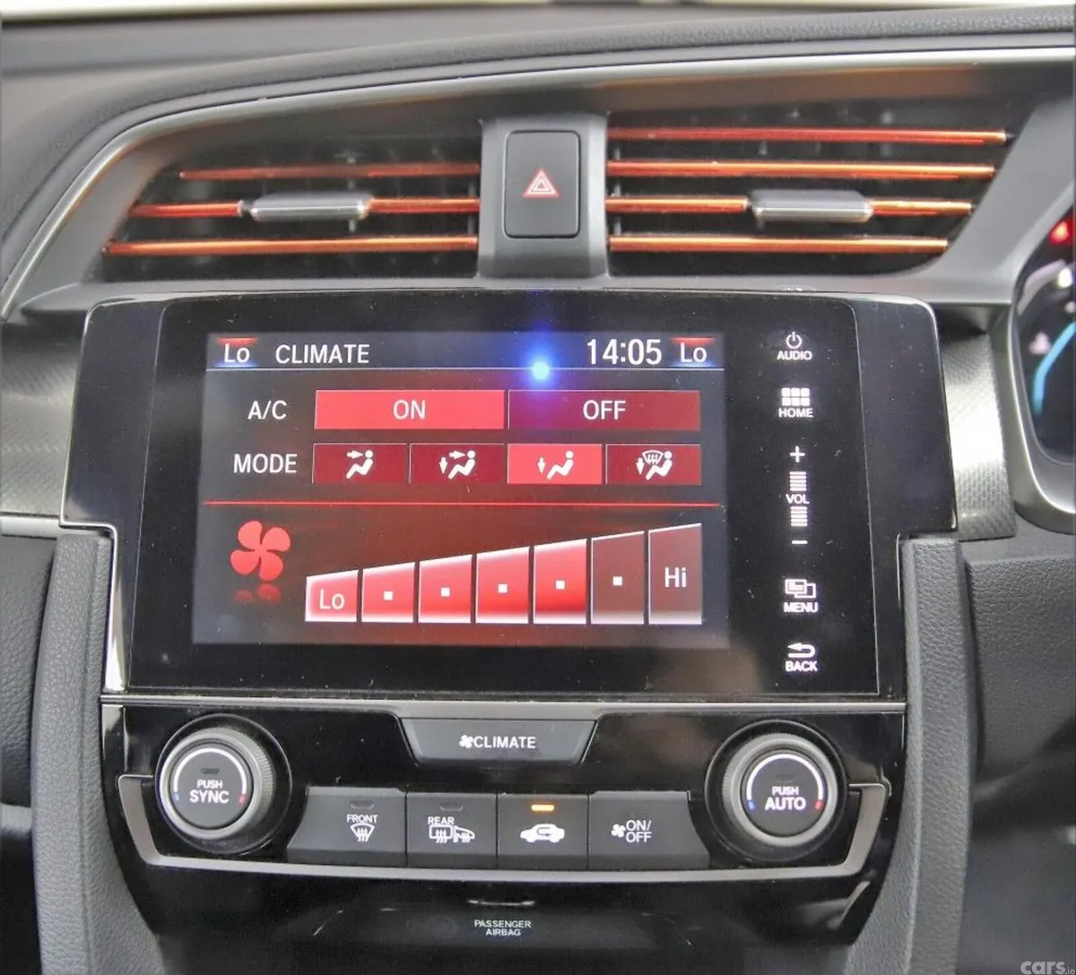 Honda Civic Hatchback, Petrol, 2019, Red