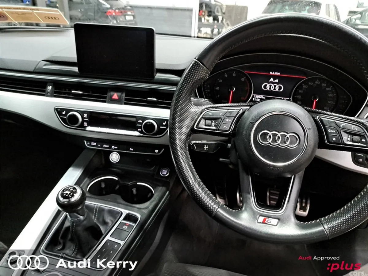 Audi A4 Saloon, Petrol, 2017, Black