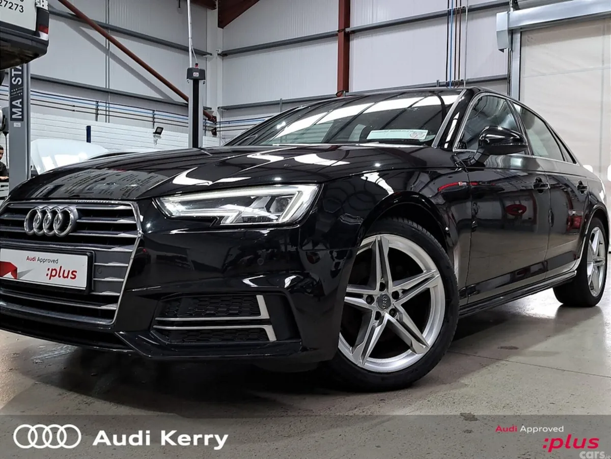 Audi A4 Saloon, Petrol, 2017, Black