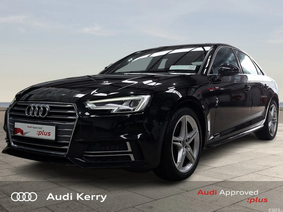Audi A4 Saloon, Petrol, 2017, Black