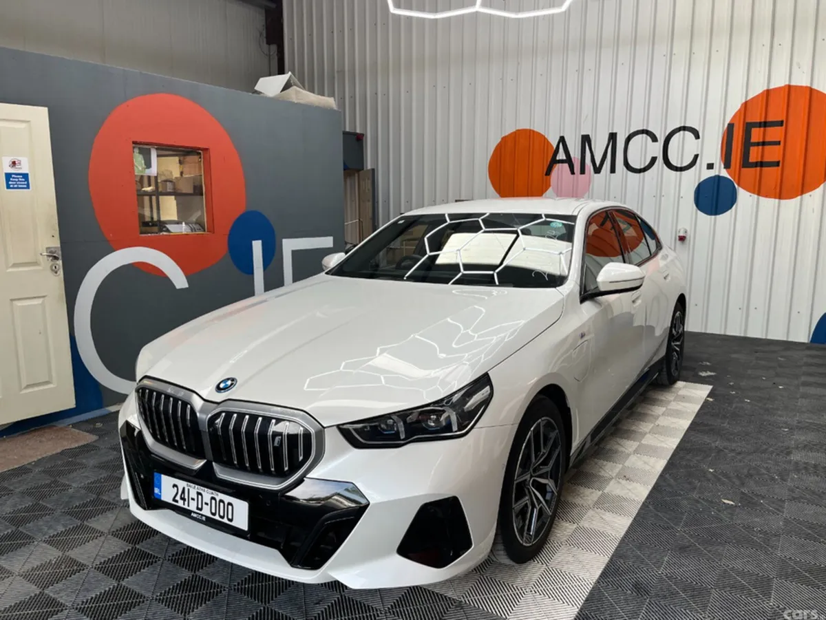 BMW i5 Saloon, Electric, 2024, White