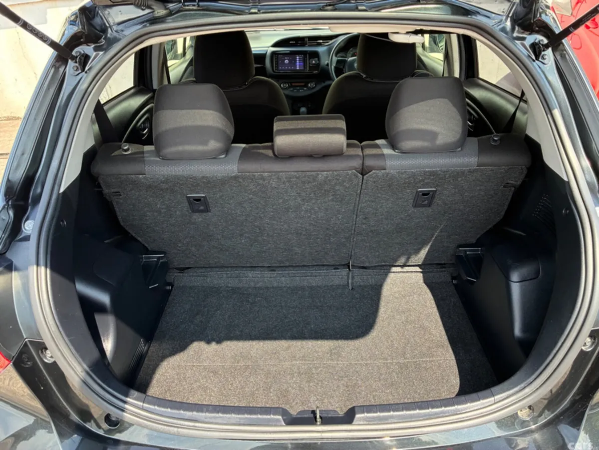 Toyota Vitz Hatchback, Petrol Hybrid, 2019, Black
