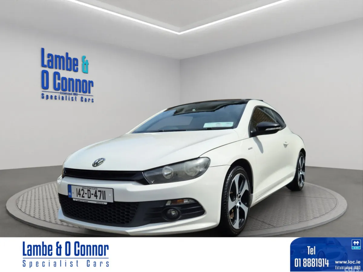 Volkswagen Scirocco Coupe, Diesel, 2014, White