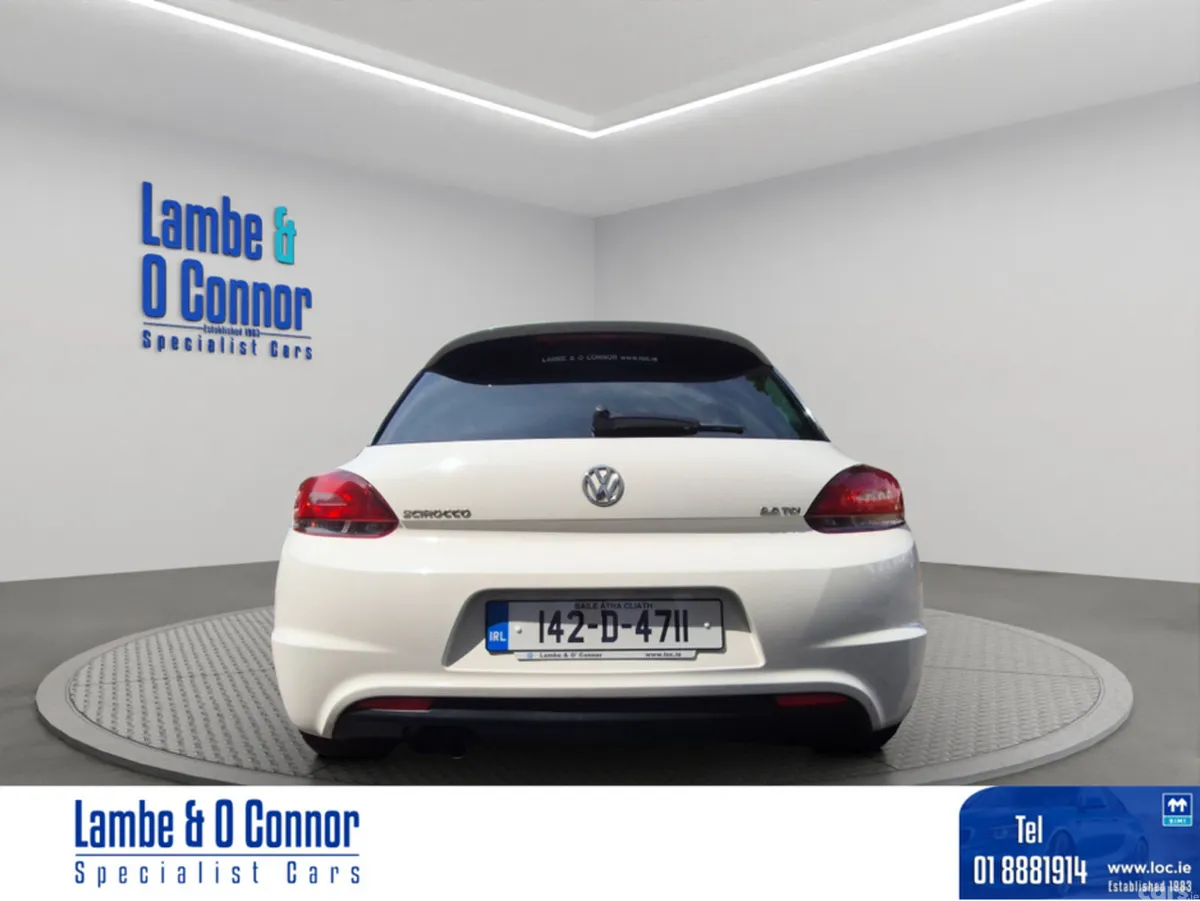 Volkswagen Scirocco Coupe, Diesel, 2014, White