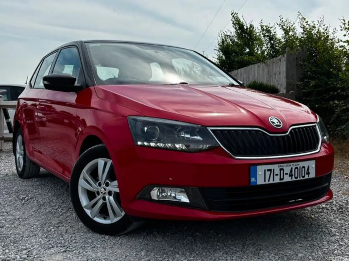 Skoda Fabia Hatchback, Petrol, 2017, Red
