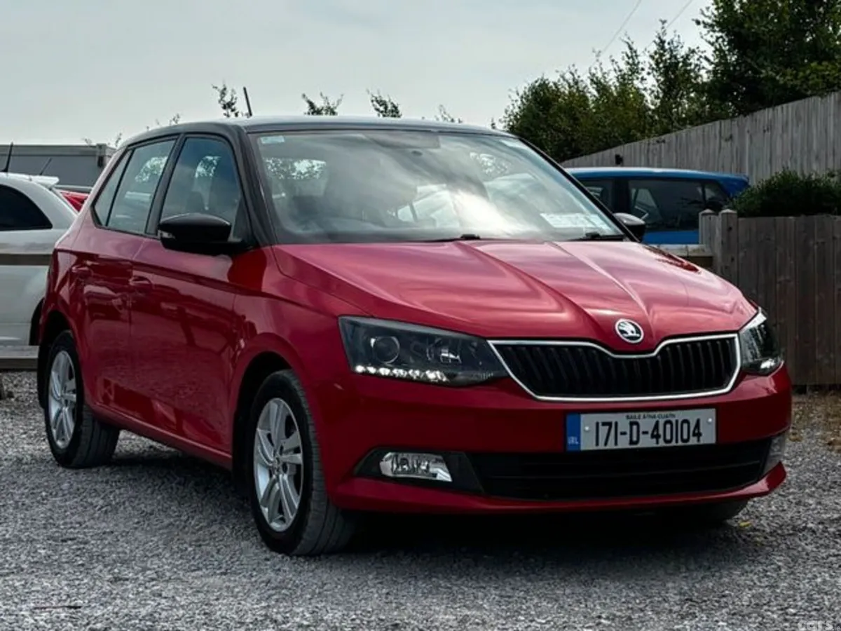 Skoda Fabia Hatchback, Petrol, 2017, Red