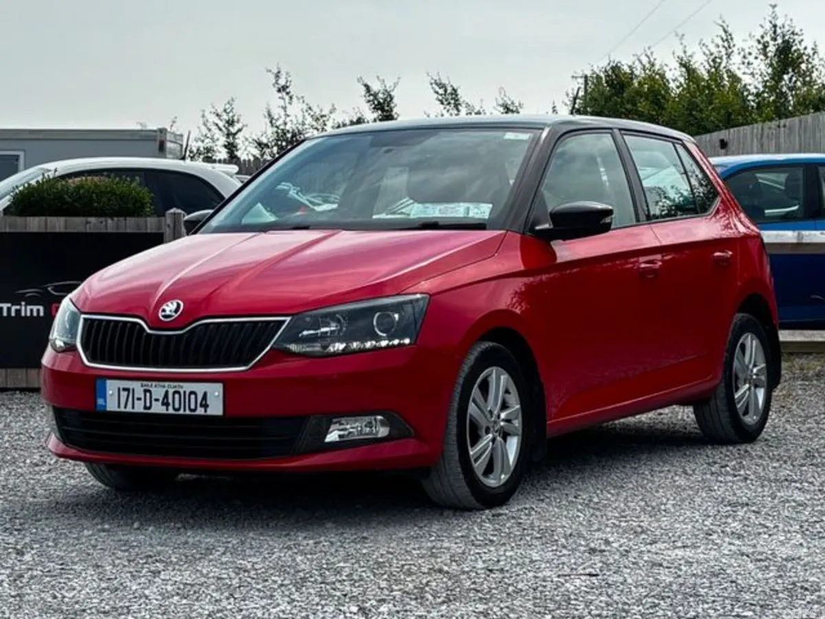 Skoda Fabia Hatchback, Petrol, 2017, Red
