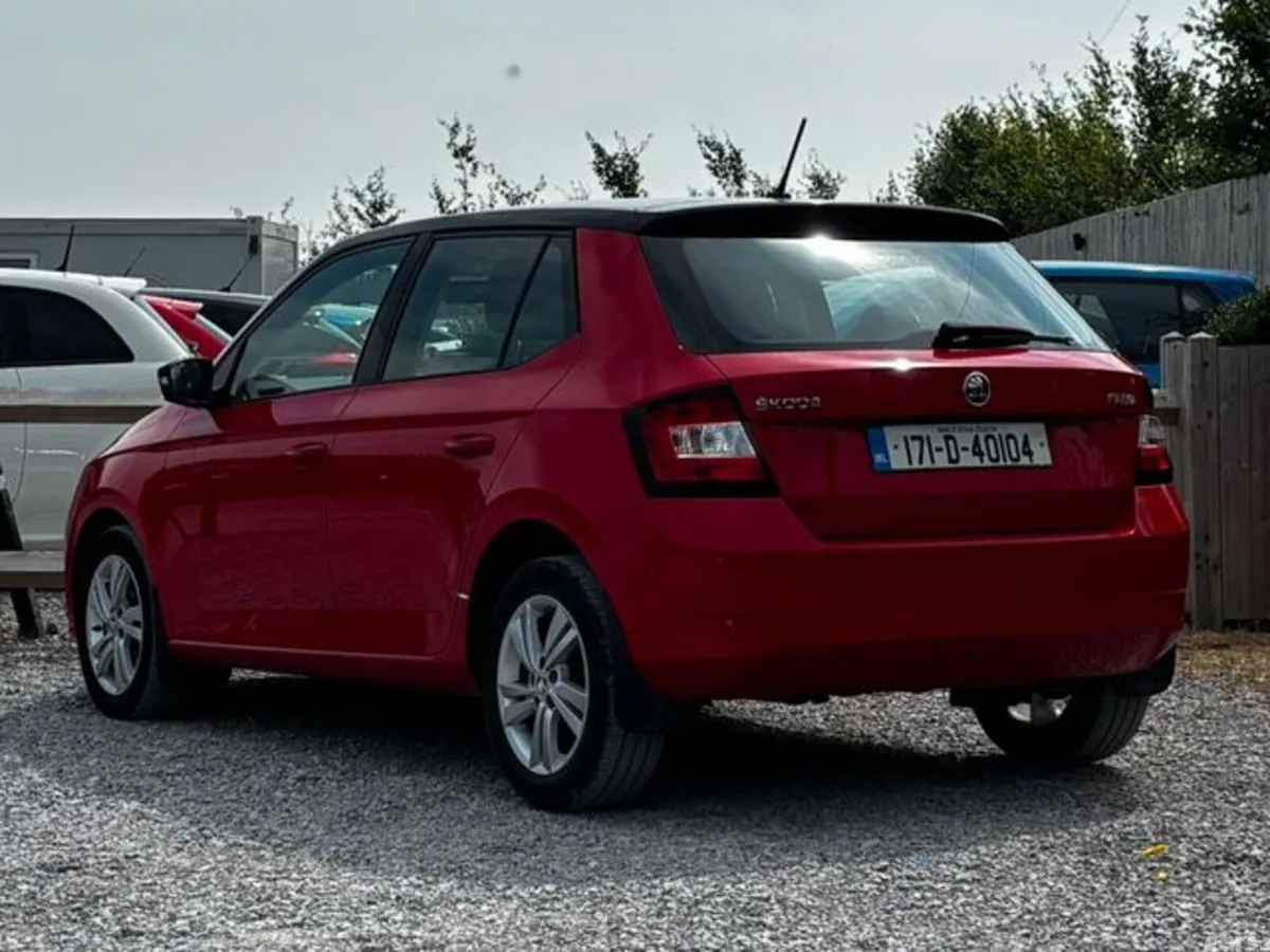 Skoda Fabia Hatchback, Petrol, 2017, Red