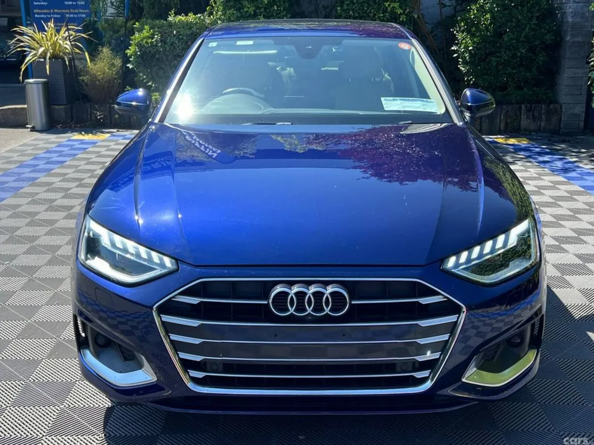 Audi A4 Saloon, Diesel, 2021, Blue
