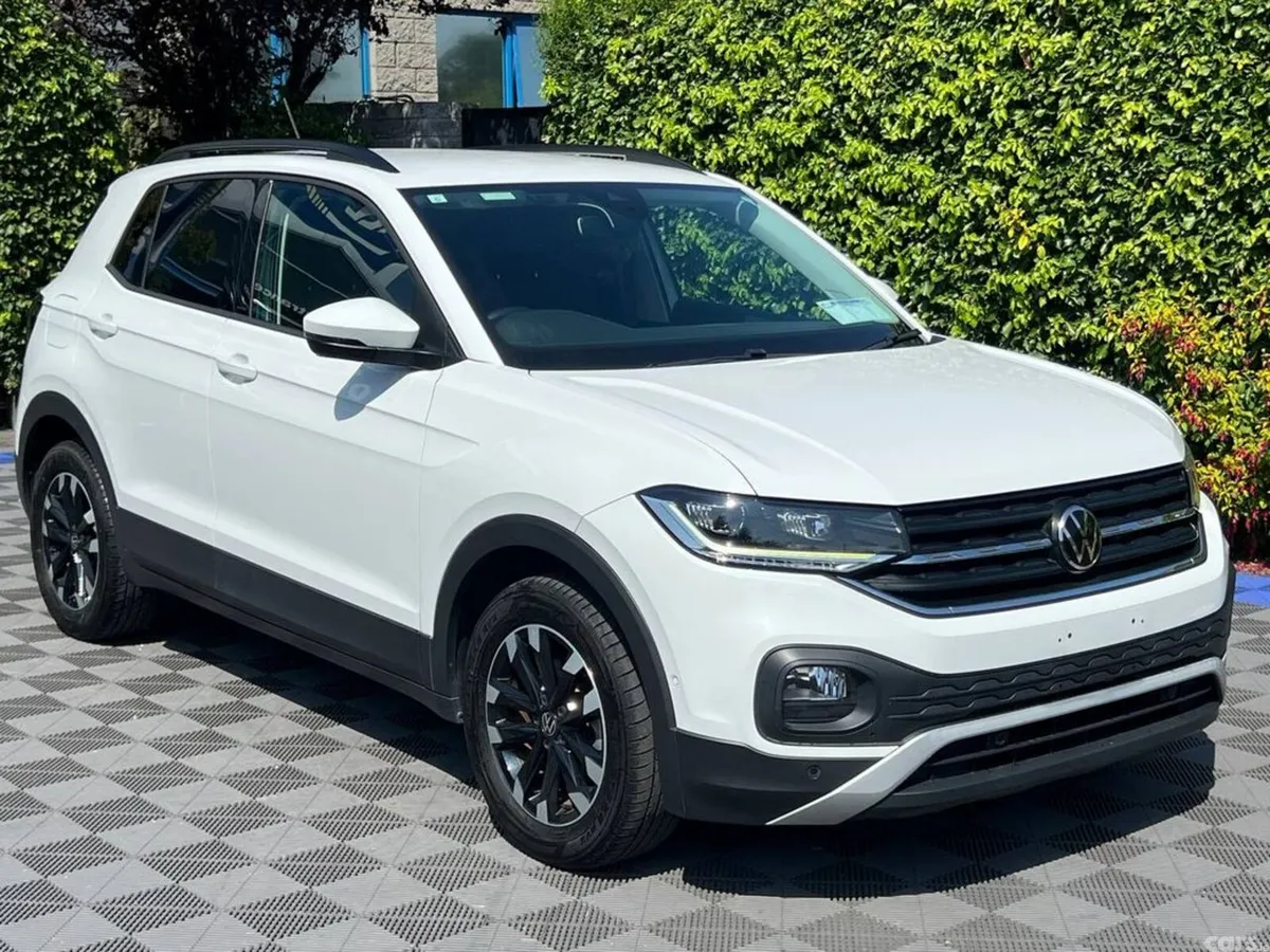 Volkswagen T-Cross SUV, Petrol, 2021, White