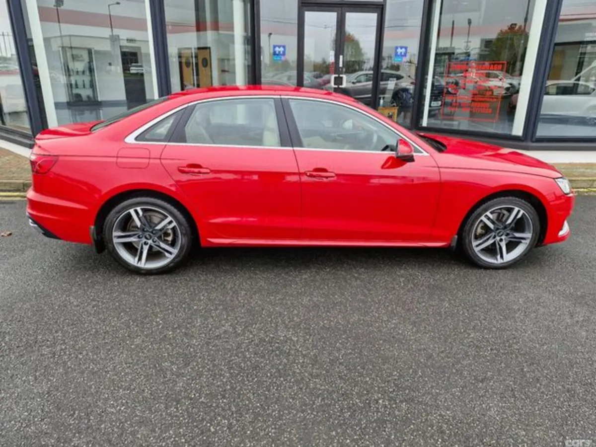 Audi A4 Saloon, Diesel, 2022, Red