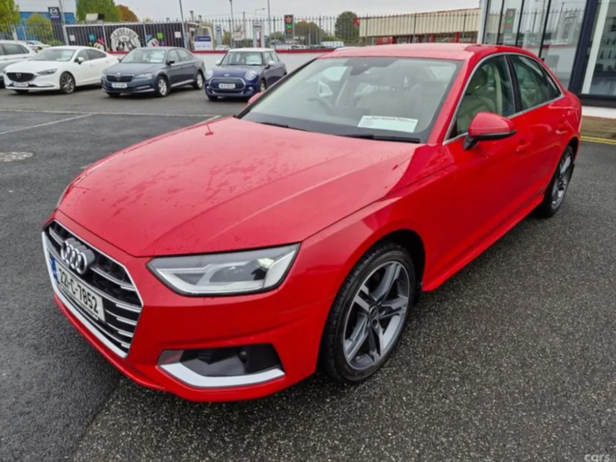 Audi A4 Saloon, Diesel, 2022, Red