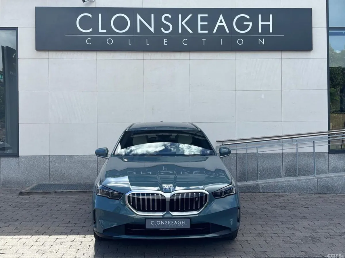 BMW i5 Estate, Electric, 2025, Green