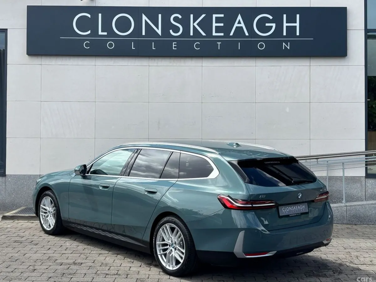 BMW i5 Estate, Electric, 2025, Green