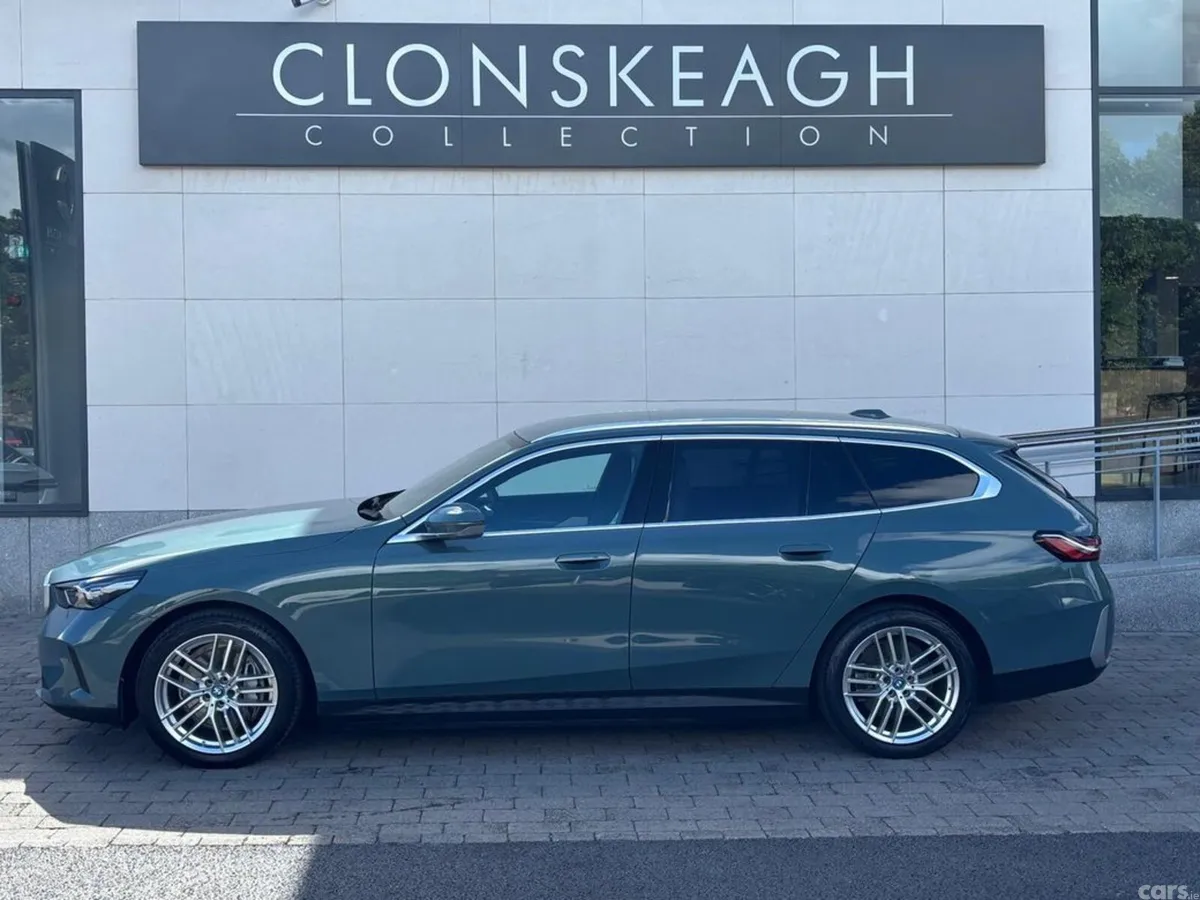 BMW i5 Estate, Electric, 2025, Green